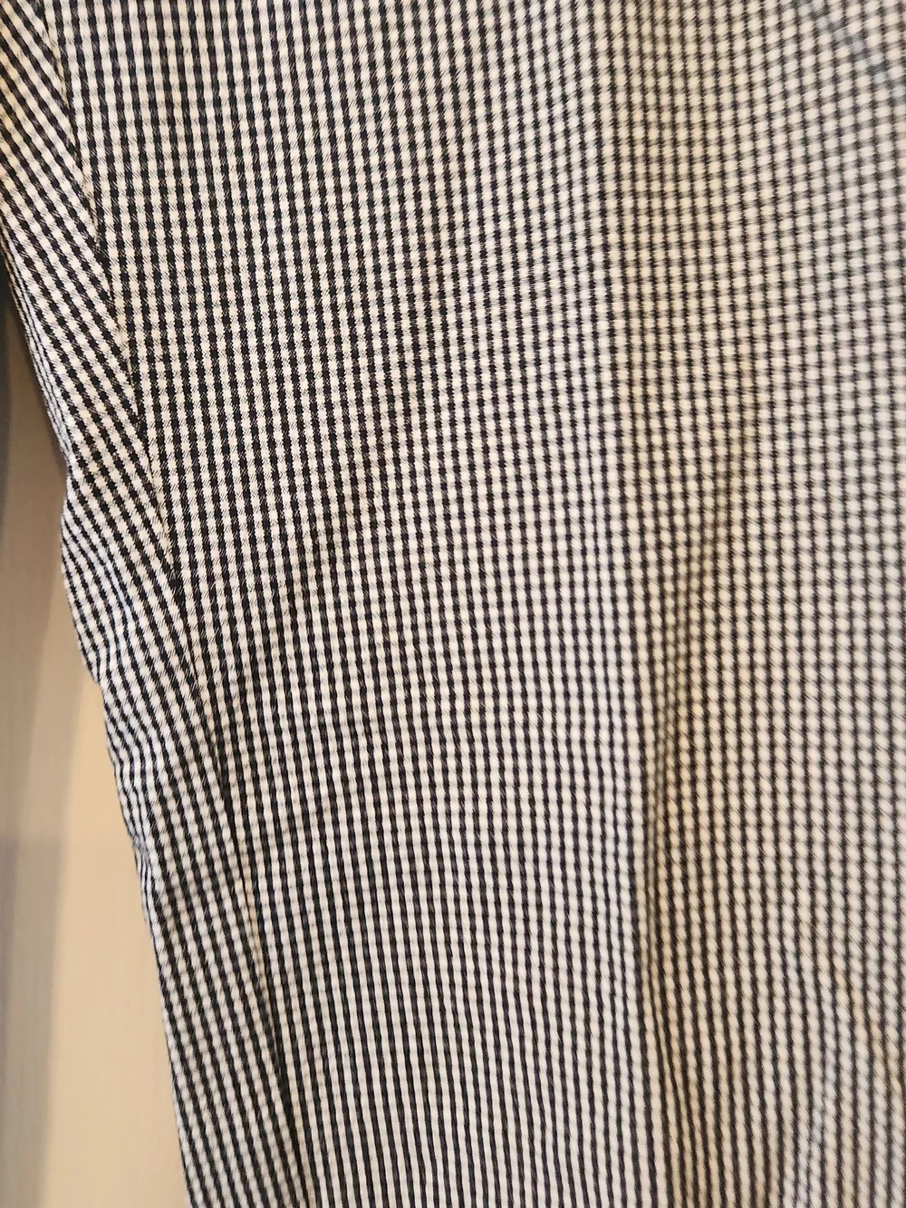 J. Jill Black and White Houndstooth Slim Trousers L Euc